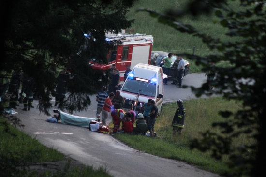 Tödlicher Verkehrsunfall in St. Georgen bei Grieskirchen