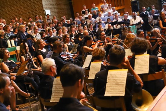 Abschlusskonzert der 40. Chorsingwoche fr Kirchenmusik in der Pfarre Wels-St. Josef