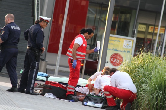 Schlägerei am Welser Bahnhofplatz fordert einen Schwerverletzten