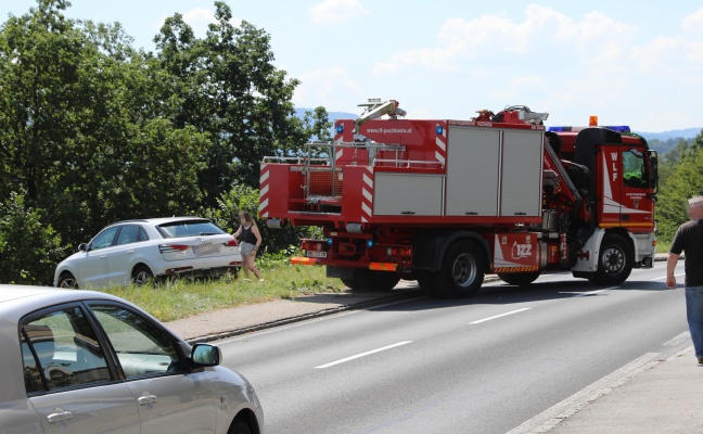 Vermeintlich gestohlenes Auto in Attnang-Puchheim war über Böschung weggerollt