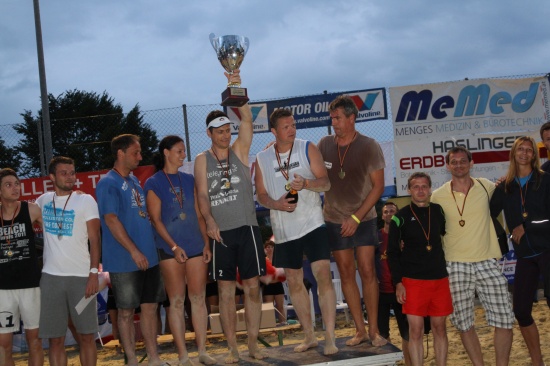 MeMed Beachtrophy in St. Marienkirchen ging mit spannenden Finalspielen zu Ende