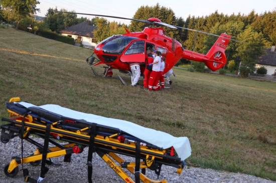 rzte optimistisch: Abgetrennter Arm nach Unfall mit Motorsge wieder angenht