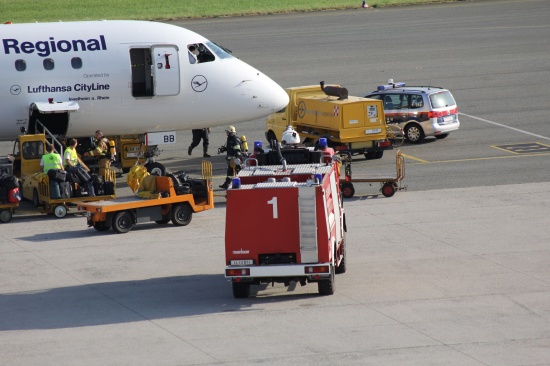 Erneute Notlandung am Blue Danube Airport in Hörsching