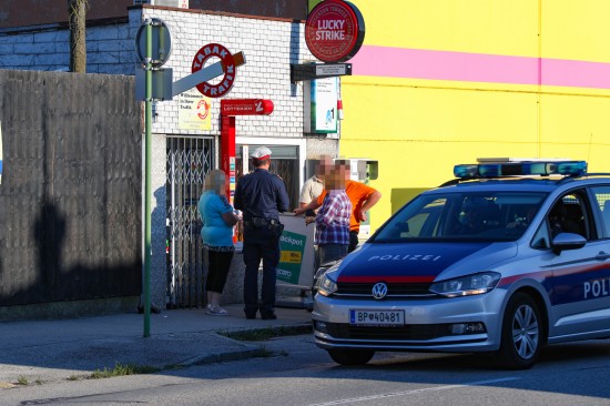 Raubberfall auf Trafik in Wels-Neustadt