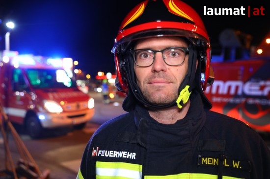 Wolfgang Meindl, Feuerwehr Pasching