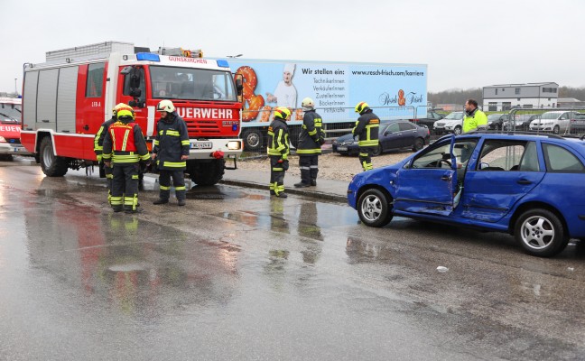 Verkehrsunfall in Gunskirchen fordert zwei Verletzte