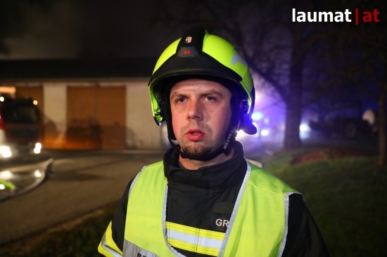 Ludwig Gruber, Einsatzleiter Feuerwehr Steinersdorf