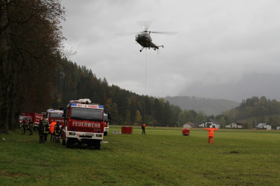 Feuerwehr-Flughelferweiterbildung in Windischgarsten