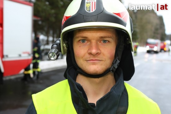 Stefan Hofer, Einsatzleiter Feuerwehr Kleinzell im Mhlkreis