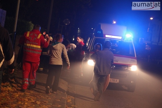 Vier Personen mussten vom Roten Kreuz versorgt werden.