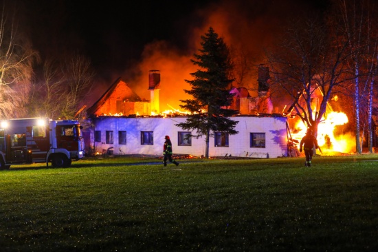 69-Jhriger soll ehemaliges Bauernhaus in Kremsmnster in Brand gesteckt haben