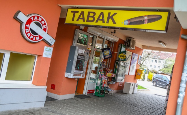 Raubberfall mit Messer auf Trafik in Linz-St. Magdalena