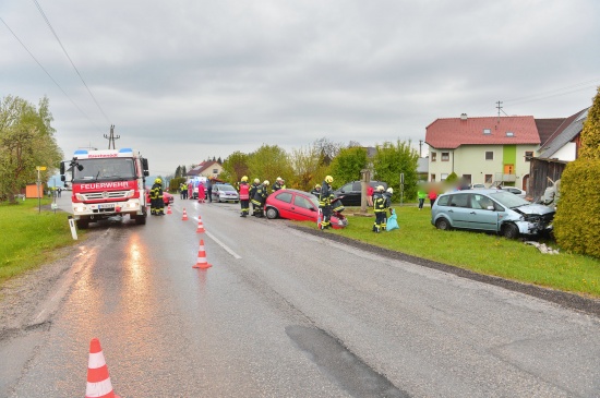 Zwei Verletzte nach Kollision in Grünbach