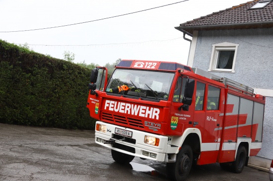 Kleinbrand in einem Haus in Grünburg rasch abgelöscht