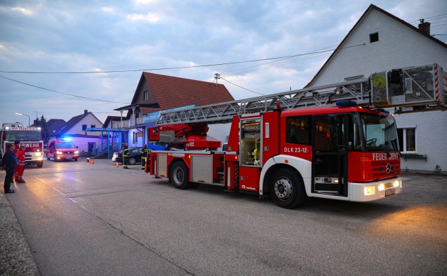Brand bei einem Restaurant in Traun von Feuerwehr rasch unter Kontrolle gebracht