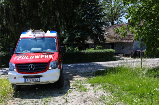 Hausbesitzerin bei Küchenbrand in Hinzenbach verletzt