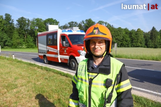 Michael Hieslmair, Einsatzleiter Feuerwehr Vorchdorf