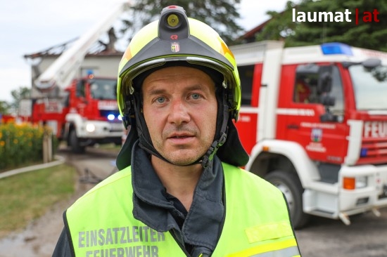 Wolfgang Eder, Einsatzleiter Feuerwehr Peuerbach