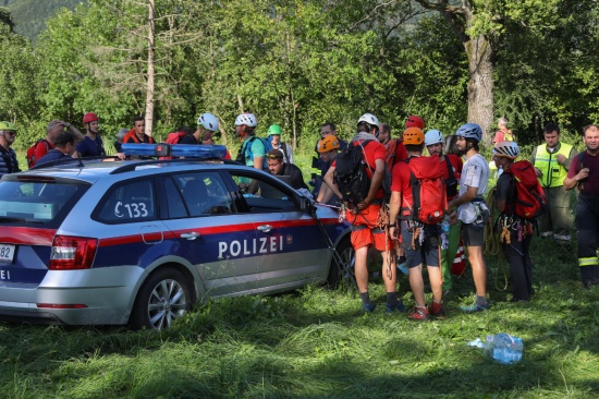 Vermisste Frau (50) bei Grünburg tot in der Steyr aufgefunden