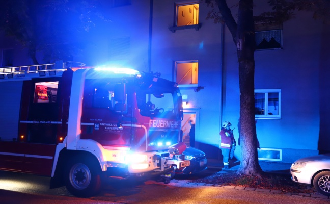Vermuteter Gasgeruch durch defekte Gastherme in einer Wohnung in Wels-Neustadt