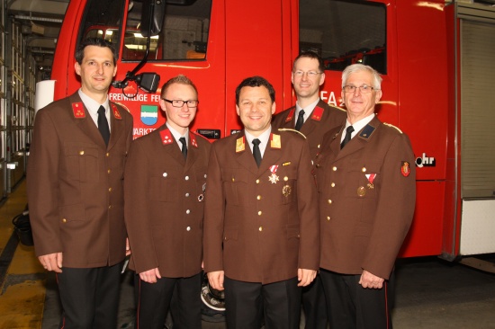 Vollversammlung und Wahl des Kommandos bei der Feuerwehr Thalheim bei Wels