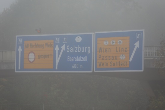 Serienunfall am Knoten Voralpenkreuz in Sattledt fordert mehrere teils Schwerverletzte