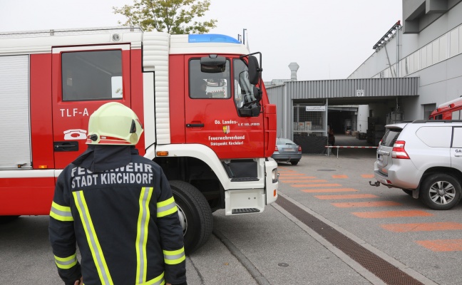 Einsatz nach gemeldetem Gasaustritt bei Unternehmen in Kirchdorf an der Krems