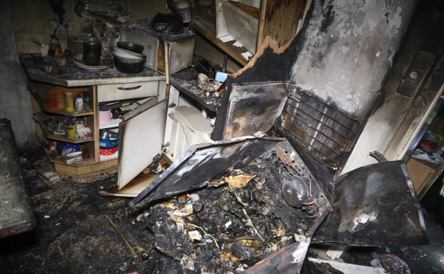Vier Feuerwehren bei Küchenbrand in einem Wohnhaus in St. Florian im Einsatz