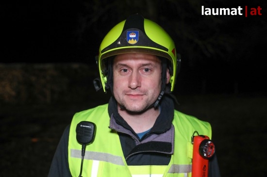 Werner Antensteiner, Einsatzleiter Feuerwehr Vorderstoder