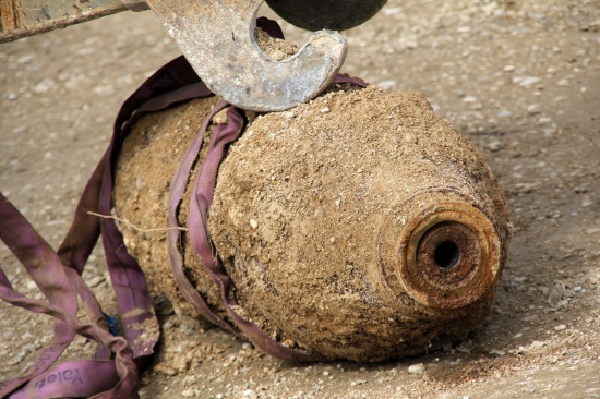 Fliegerbombe aus dem Zweiten Weltkrieg in Linz gefunden und erfolgreich entschärft