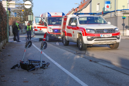 Flchtiger Autolenker stellte sich nach Unfall mit Fugngerin samt Rollator bei der Polizei