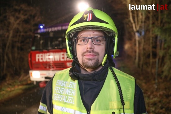 Christoph Eder, Einsatzleiter Feuerwehr Eberstalzell