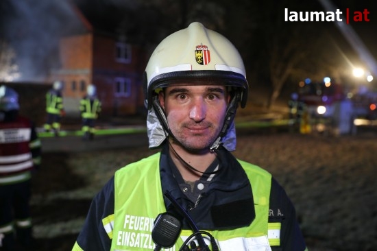 Andreas Pennetzdorfer, Einsatzleiter Feuerwehr Aichkirchen