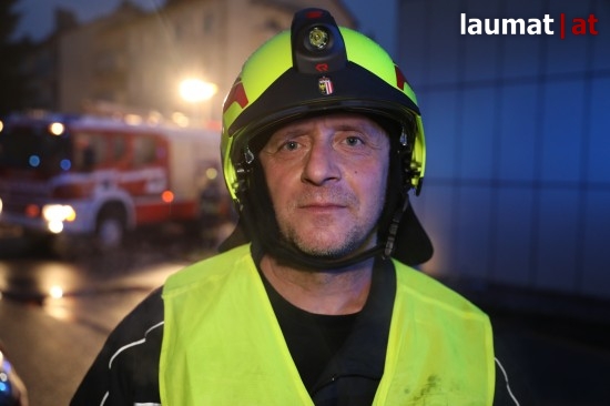 Roland Wiesinger, Einsatzleiter Feuerwehr Eferding