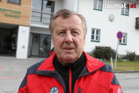 Bernhard Ebner, Bergrettung Gmunden
