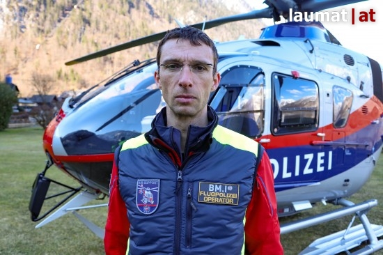 Michael Gruber, Polizeibergfhrer und Flugpolizei Obersterreich