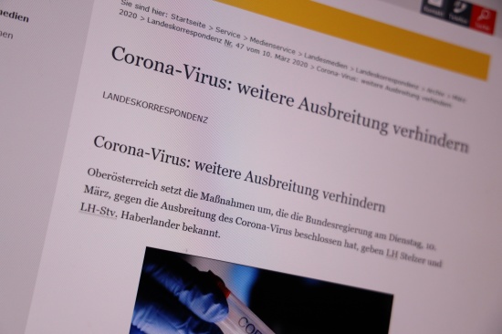 Bereits 50 bestätigte Fälle von Coronavirus in Oberösterreich
