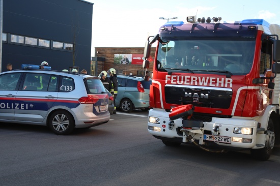 Personenrettung: Beeintrchtigter Lenker konnte auf Parkplatz in Wels-Neustadt Auto nicht verlassen