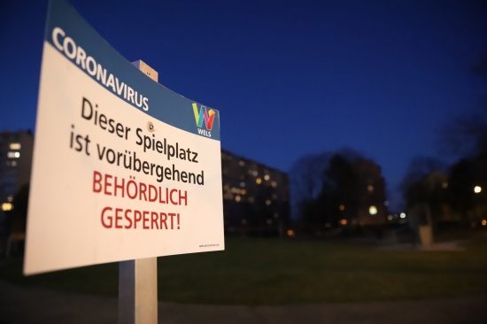 Covid-19: Verwirrung um gesperrte Spielpltze und Parks - Bisher 378 Infektionen in Obersterreich