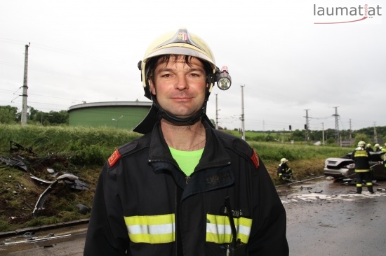 Einsatzleiter HBI Gerhard Bruckner, Feuerwehr Kremsmnster