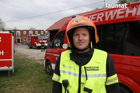 Jrgen Mairhofer, Einsatzleiter Feuerwehr Offenhausen