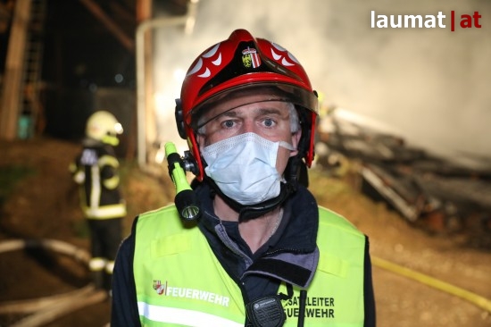 Rudolf Stadler, Einsatzleiter Feuerwehr Steinbach am Ziehberg