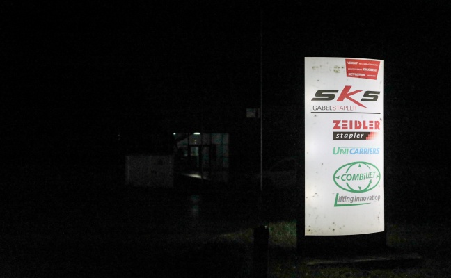 Kabelbrand bei einem Unternehmen in Neukirchen bei Lambach