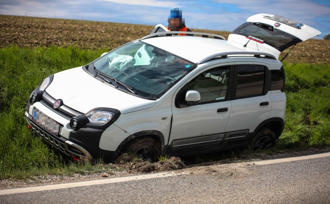 Verkehrsunfall in Thalheim bei Wels endet glimpflich