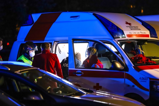 Ein Verletzter: Brand in einer Kche eines Hochhauses in Leonding rasch gelscht