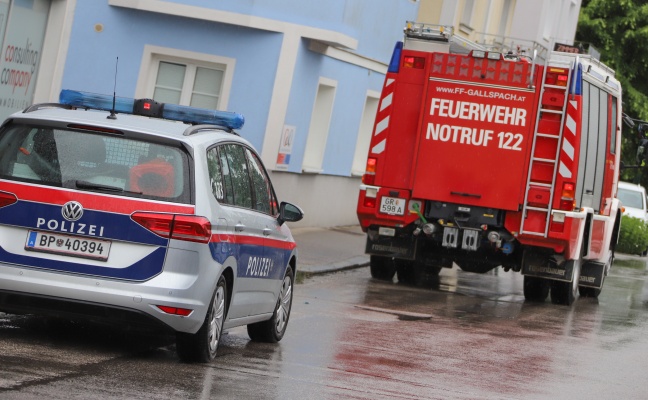 Verschmorter Toaster: Zwei Feuerwehren bei Kleinbrand in einer Wohnung in Gallspach im Einsatz