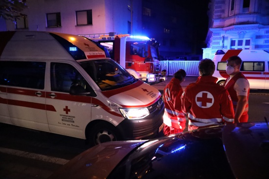 Grerer Einsatz aufgrund von angebranntem Kochgut in einer Wohnung in Wels-Innenstadt