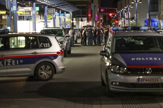 Hochzeitsgesellschaft narrt in Wels zu spter Stunde Polizei