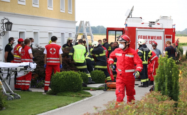 Sturz in Brunnenschacht: Mann bei Reparaturarbeiten in Schiedlberg tödlich verunglückt
