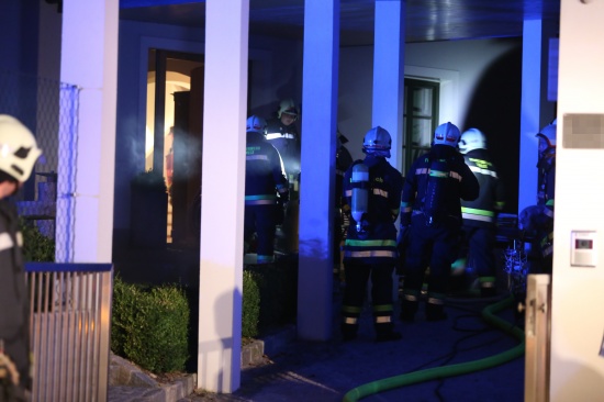 Brand im Keller eines Einfamilienhauses sorgt für Feuerwehreinsatz